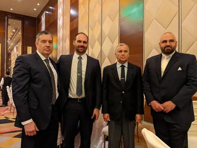 Kancho Ademir da Costa participa de jantar com Embaixador do Brasil no Kuwait