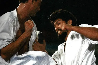 UMA DAS MELHORES LUTAS DO CAMPEONATO MUNDIAL DE KARATE KYOKUSHIN DE 1987, CONTRA O CAMPEÃO EUROPEU MICHEL WEDEL